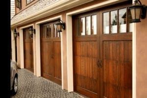 Custom wood doors